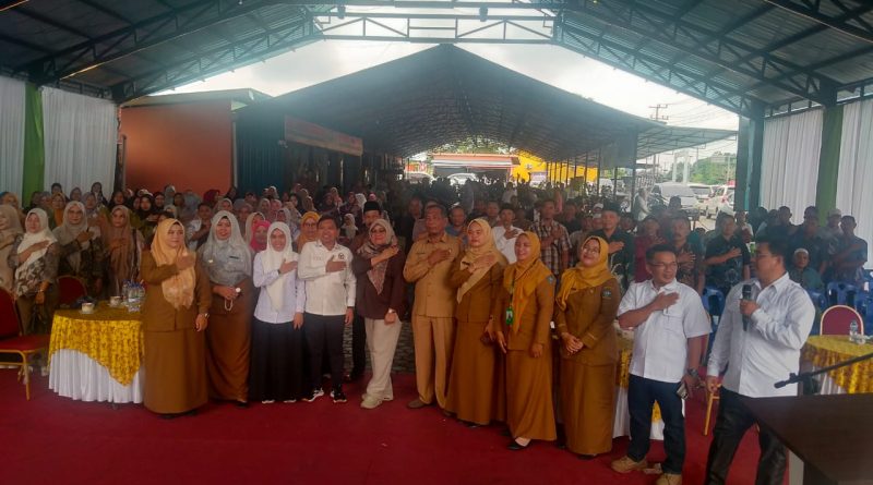 Kunjungan Kerja DPR RI dari Komisi IX, Dalam Rangka Edukasi Kesehatan,di Desa Toa Paya Selatan.