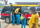 Ditbinmas Polda Kepri Salurkan Bantuan Beras Kepada Panti Asuhan Miftahul Ulum Di Batam