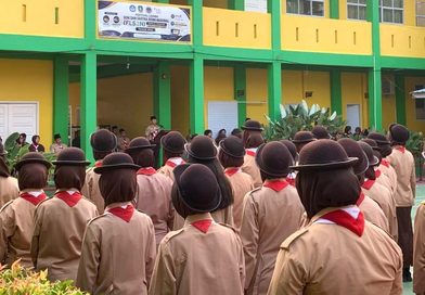 143 Siswa SMAN 5 Tanjungpinang Ikuti Perkemahan Penerimaan Tamu Ambalan